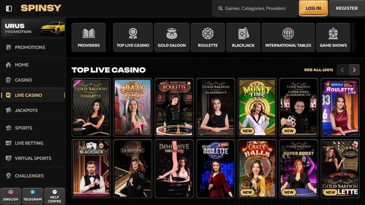 Spinsy Casino Casino